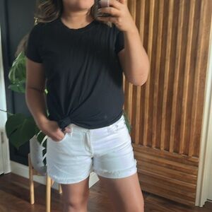 Madewell Classic Knot Front Tee. Size S